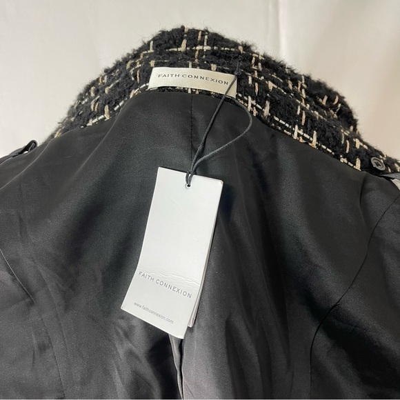 Faith Connexion Sailor Tweed Jacket Size 40 - Picture 10 of 11